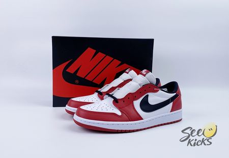 Air Jordan 1 Retro Low OG Chicago 705329-600 Size 40.5-47.5