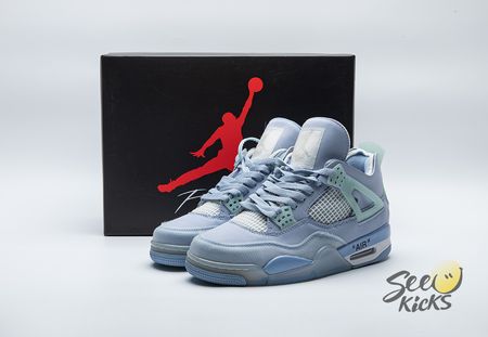 Air Jordan 4 x Off-White Blue Size 36-48.5