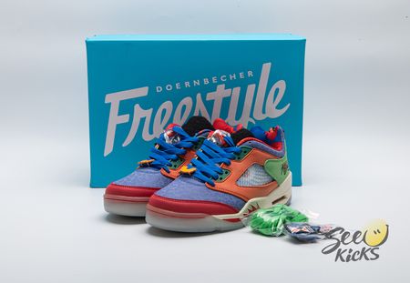 Air Jordan 5 Low Doernbecher DR6287-486 size 36-47.5