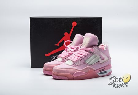 Off-White x Jordan 4 Pink Size 36-48.5