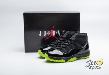 Air Jordan 11 GS Black/Barely Volt Size 40-48.5