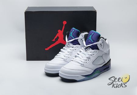 Air Jordan 5 Grape 2025 HQ7976-100 Size 40-47.5