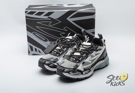 OFF-WHITE Be Right Back Grey Black Size 35-45