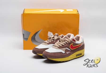 .SWOOSH x Nike Air Max 1 Low Poly Big Head Origins HV4776-200 Size 36-47.5