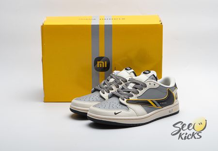 Travis Scott x Fragment Design x Air Jordan 1 Low OG SP AJ1 Su7-Ultra XX3168-162 Size 36-47.5