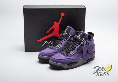 Air jordan 4 x Travis Scott Purple Size 40-50.5