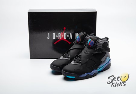 Jordan 8 Retro Aqua 305381-025 Size 40-48.5