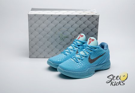Nike Kobe 6 Protro White Blue PE2023-100 Size 41-48.5