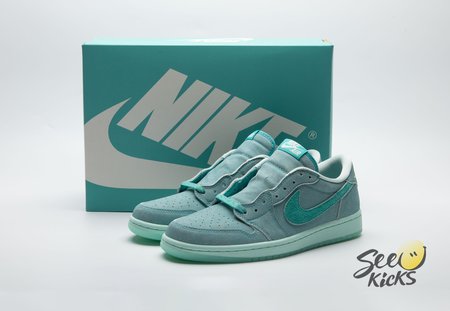 Jordan 1 Retro Low OG Washed Teal HQ8111-300 Size 36-47.5