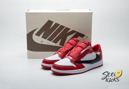 Travis Scott Jordan 1 Low Chicago DZ4137-700 Size 36-48.5