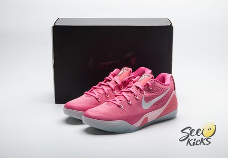 Nike Kobe 9 EM Low Protro Kay Yow Think Pink HQ4995-600 Size 40-48.5