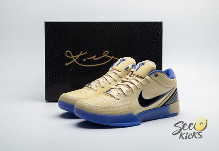 Nike Kobe 4 Protro FC Barcelona Team Gold IM2532-701 Size 40-48.5