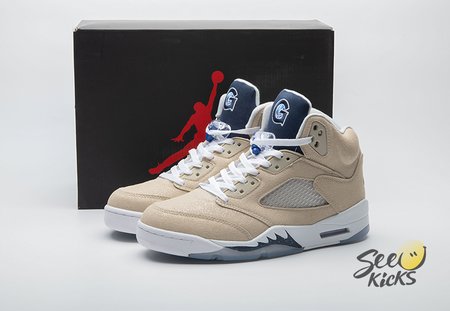 Jordan 5 Retro Michigan PE HQ7978-701 Size 40-47.5