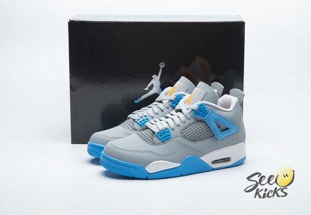 Jordan 4 Retro Mist Blue 314254-041 Size 40-47.5