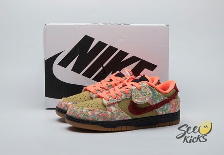 Nike Dunk Low Panda-Monium Green Curry Multi-Color IB2263-300 Size 35.5-47.5