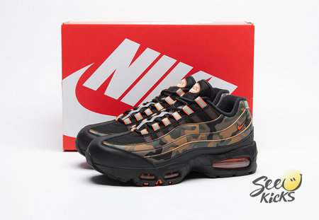 Nike Air Max 95 Safety Orange Camo HQ1973-001 Size 40-48.5