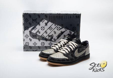 Jordan 1 Low x VL Grey and Black Size 40-47.5